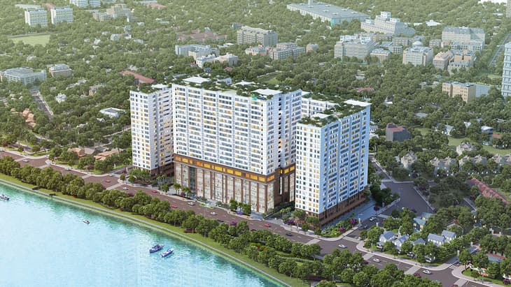 Phối cảnh dự án Green River