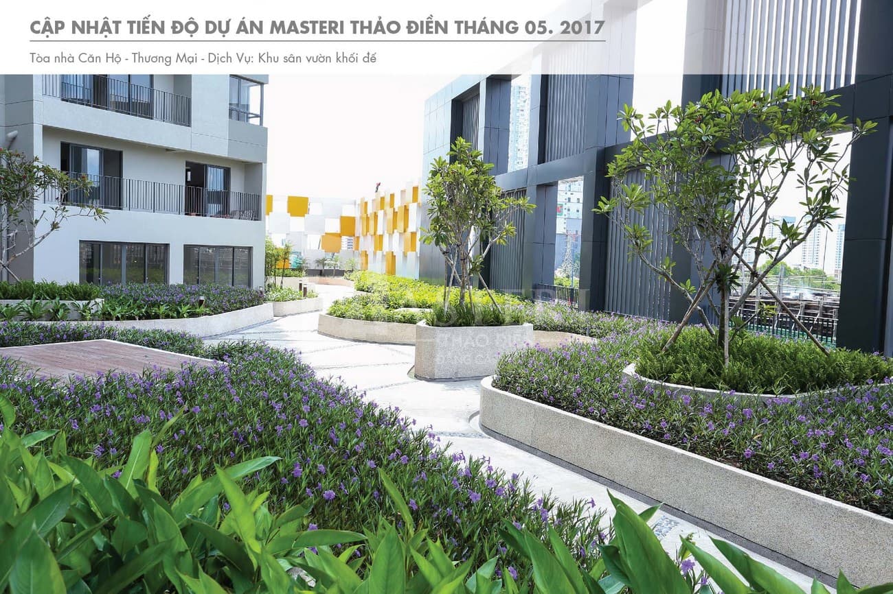 Nội khu dự án Masteri Thảo Điền