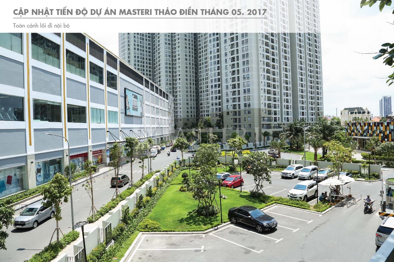 Nội khu dự án Masteri Thảo Điền