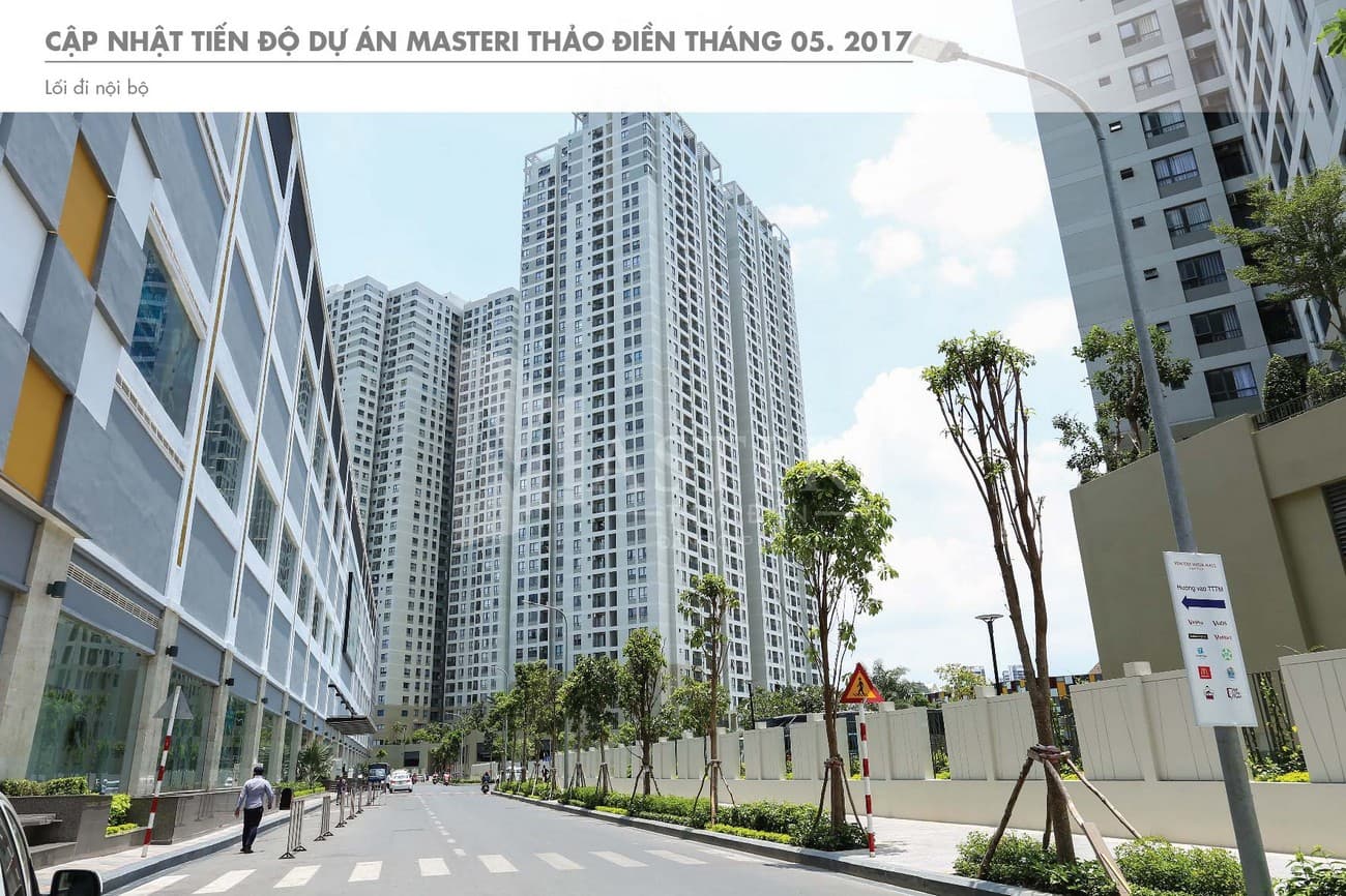 Nội khu dự án Masteri Thảo Điền