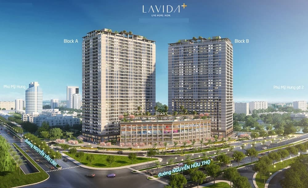Phối cảnh dự án Lavida Plus