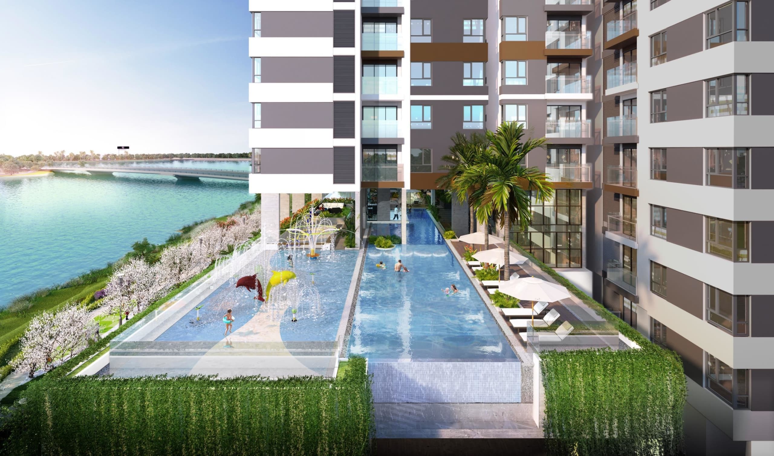 Nội khu dự án D'Lusso