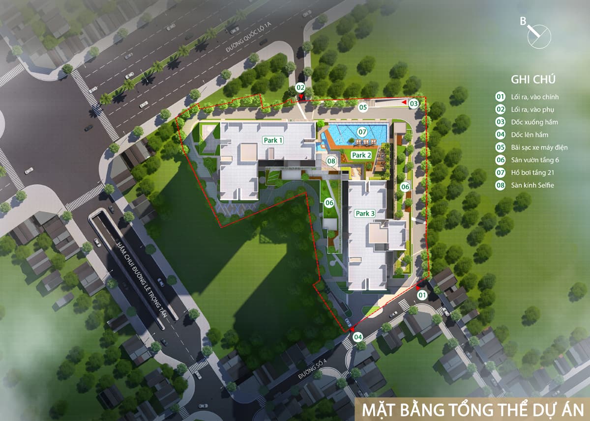 Phối cảnh dự án Destino Centro