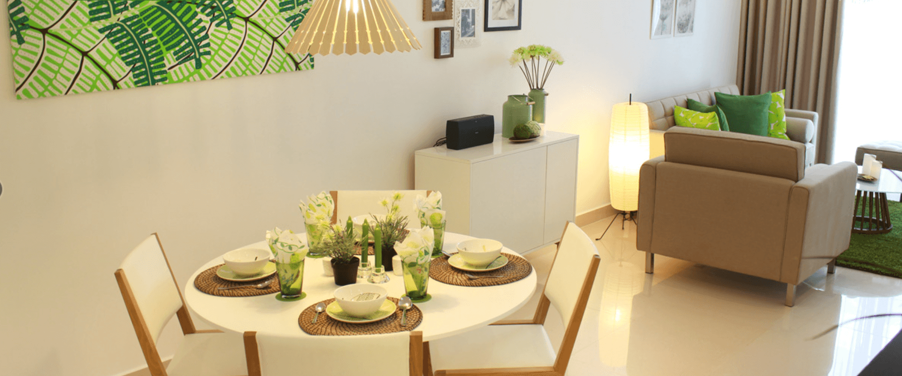 Căn hộ mẫu dự án Melody Residence