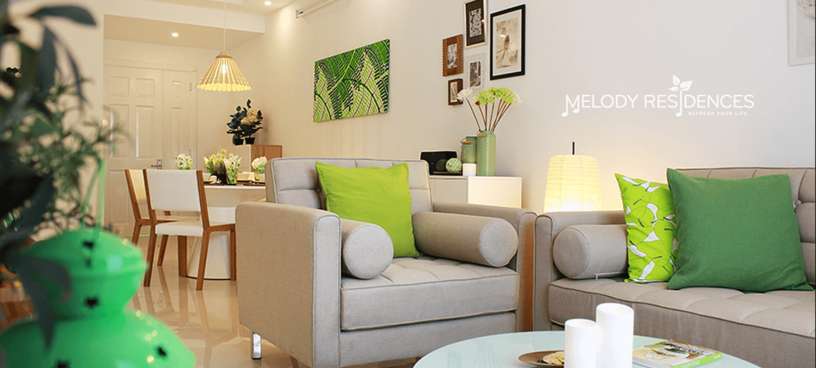 Căn hộ mẫu dự án Melody Residence