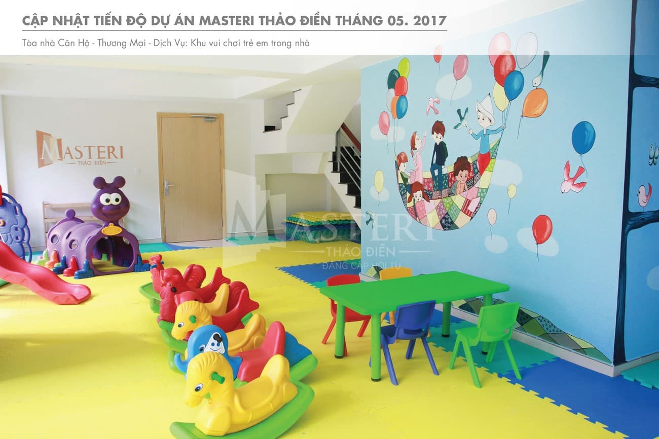 Nội khu dự án Masteri Thảo Điền