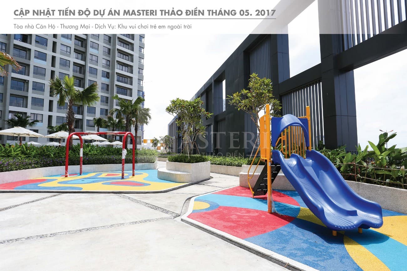 Sân chơi trẻ em dự án Masteri Thảo Điền