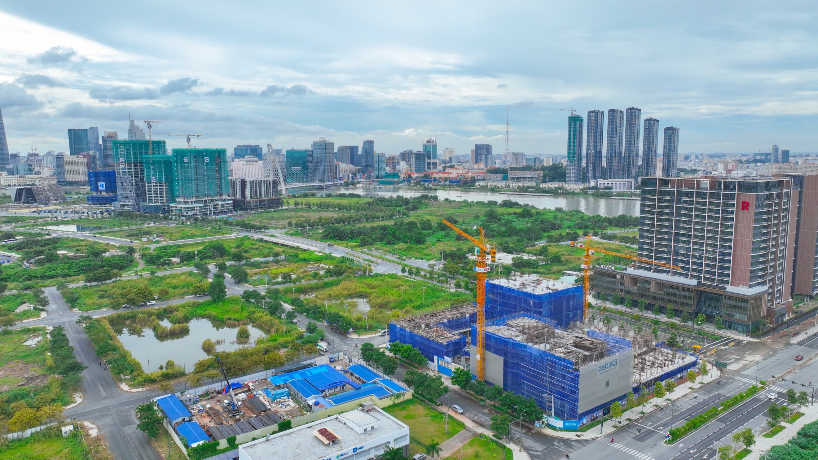 Tiến độ dự án Thủ Thiêm Zeit River T5/2023