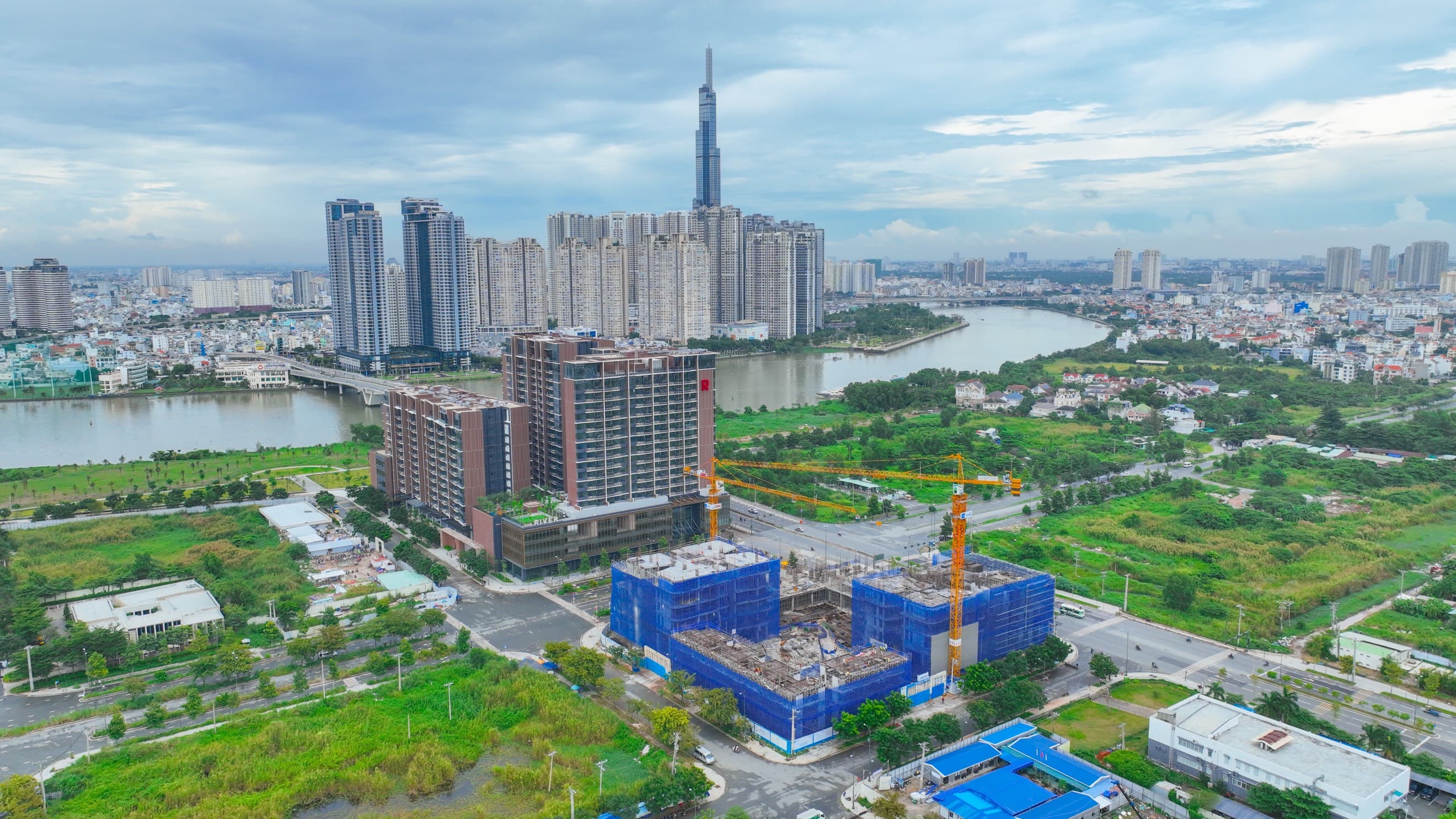 Tiến độ dự án Thủ Thiêm Zeit River T5/2023