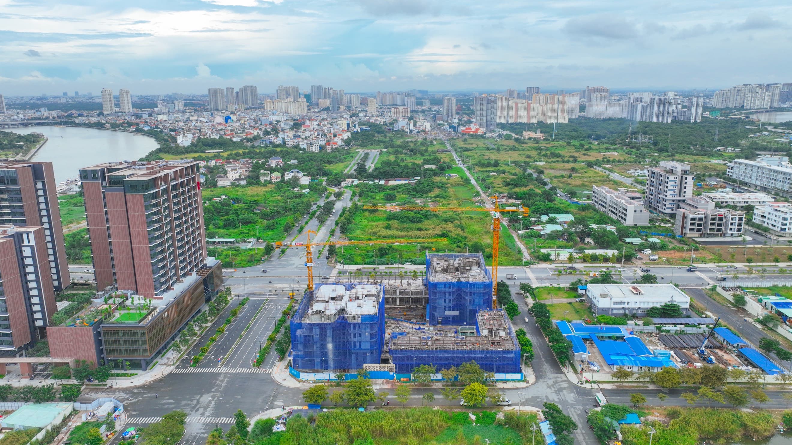 Tiến độ dự án Thủ Thiêm Zeit River T5/2023
