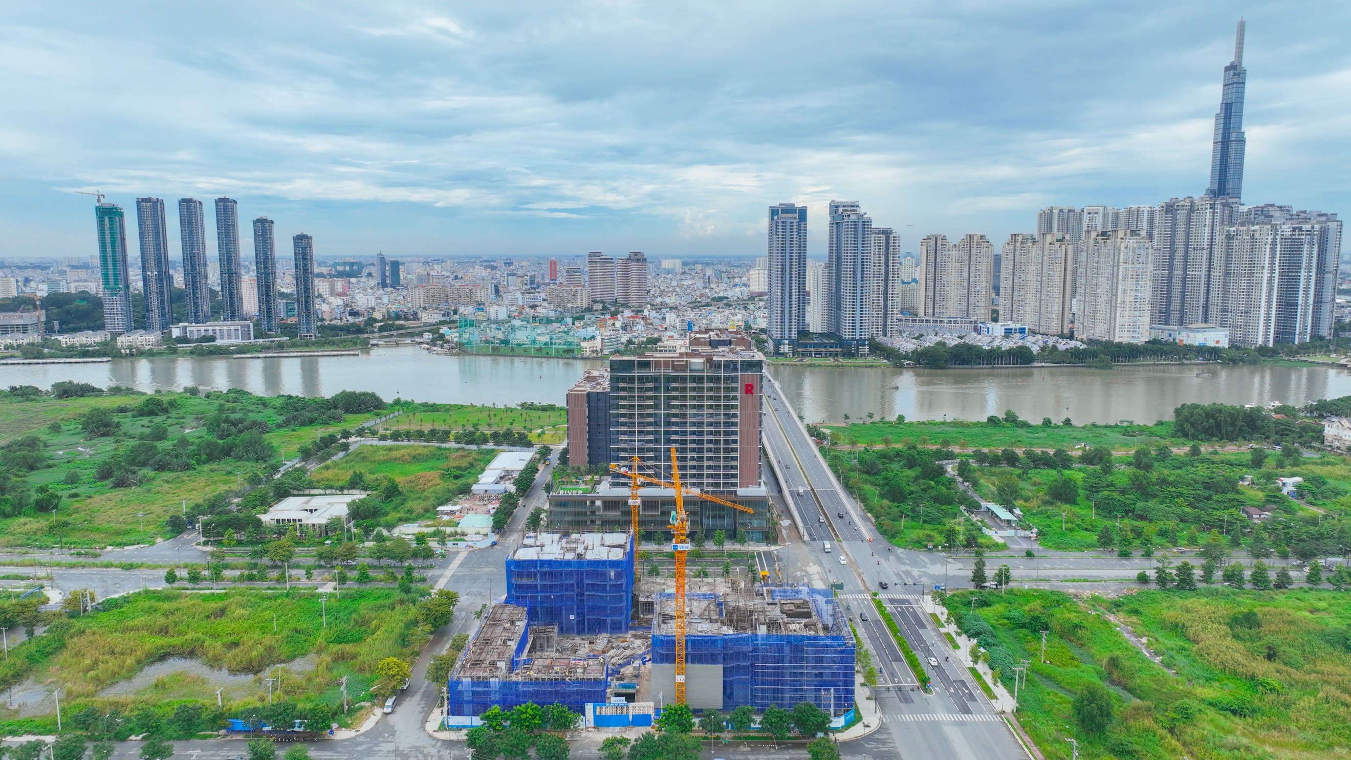 Tiến độ dự án Thủ Thiêm Zeit River T5/2023