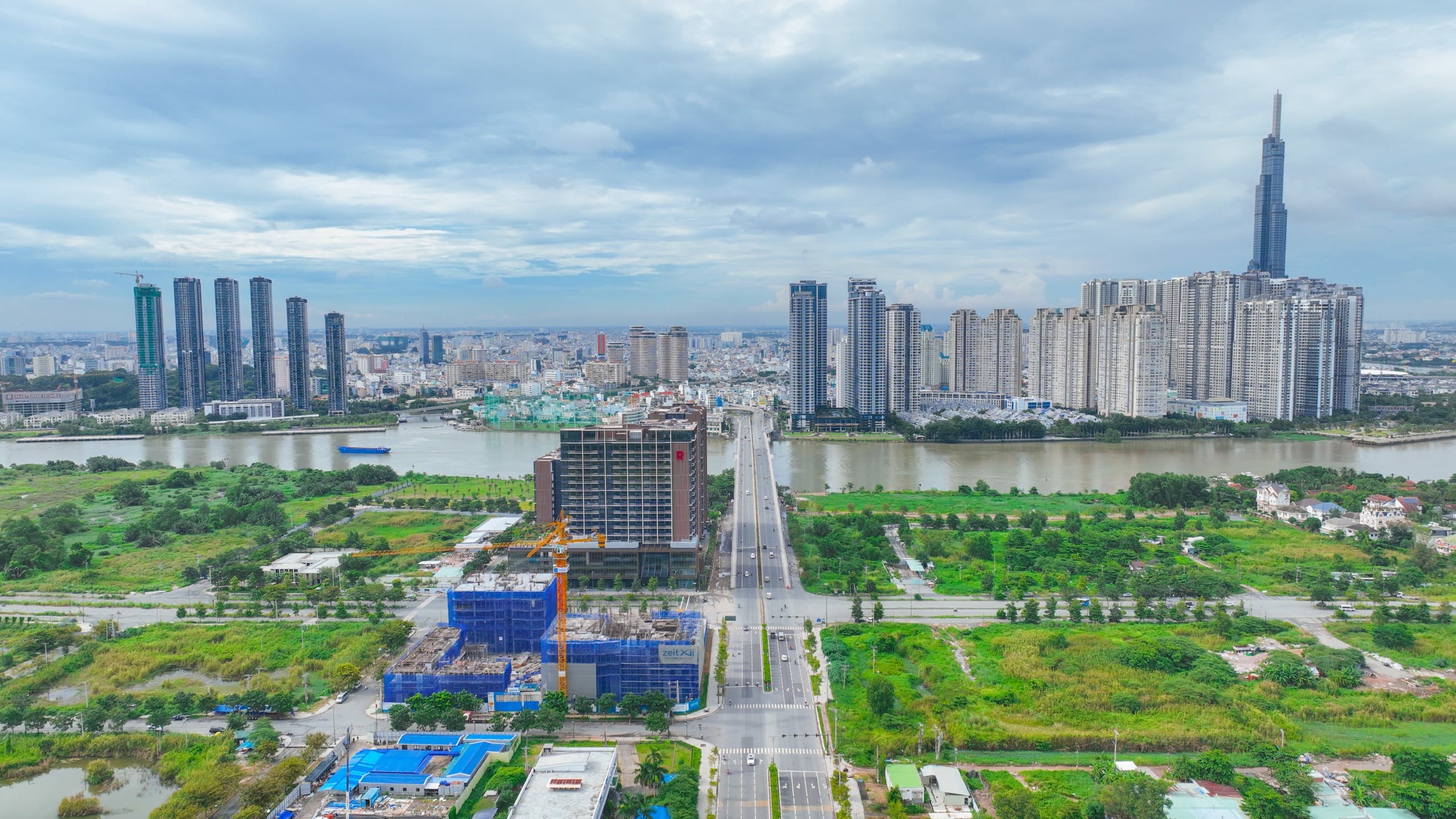 Tiến độ dự án Thủ Thiêm Zeit River T5/2023