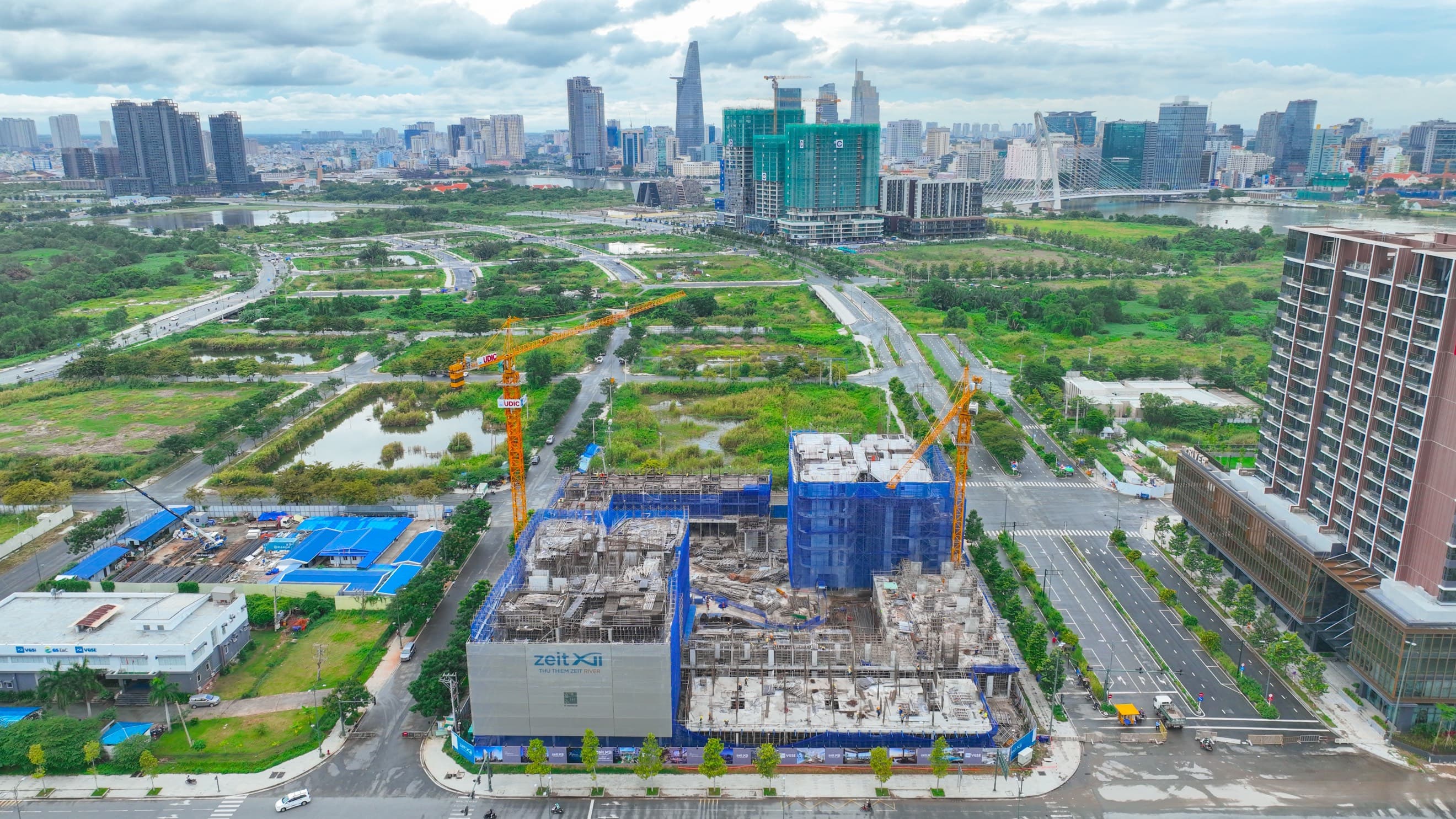Tiến độ dự án Thủ Thiêm Zeit River T5/2023