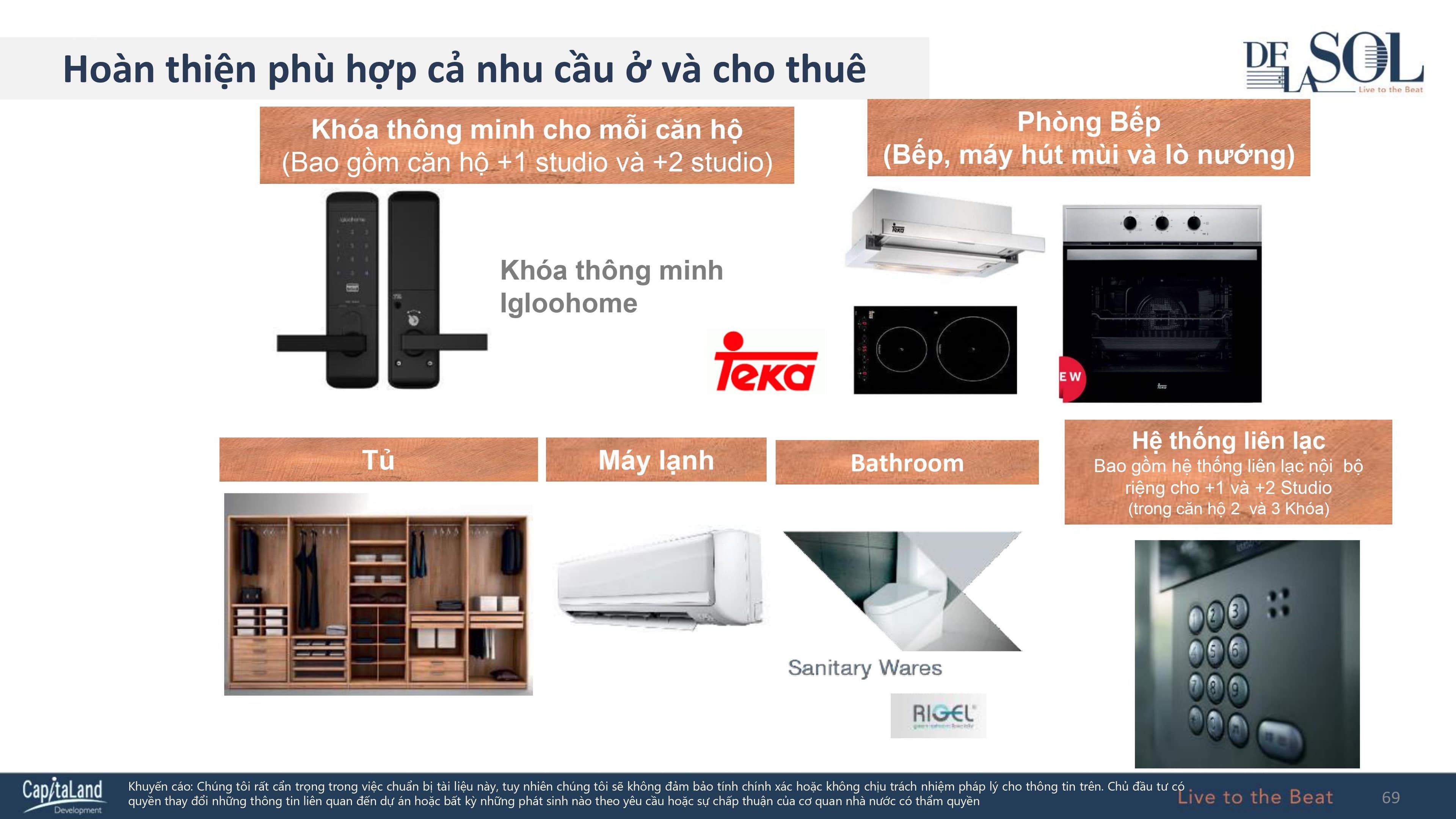 Căn hộ DualKey tại De La Sol