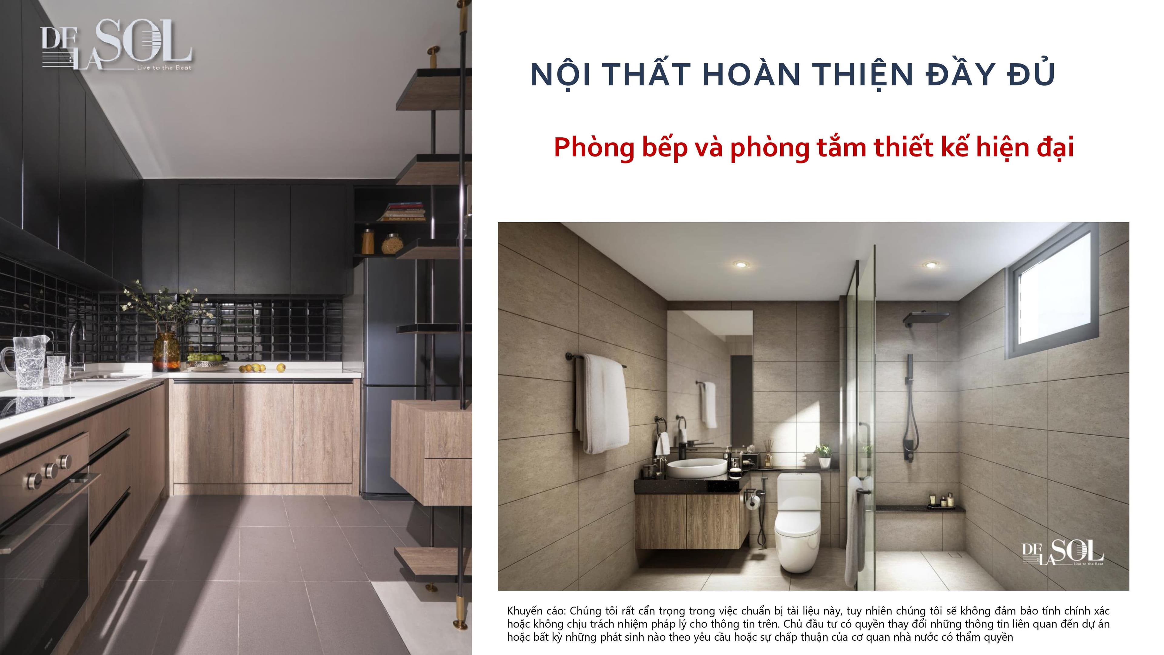 Căn hộ mẫu tại De La Sol