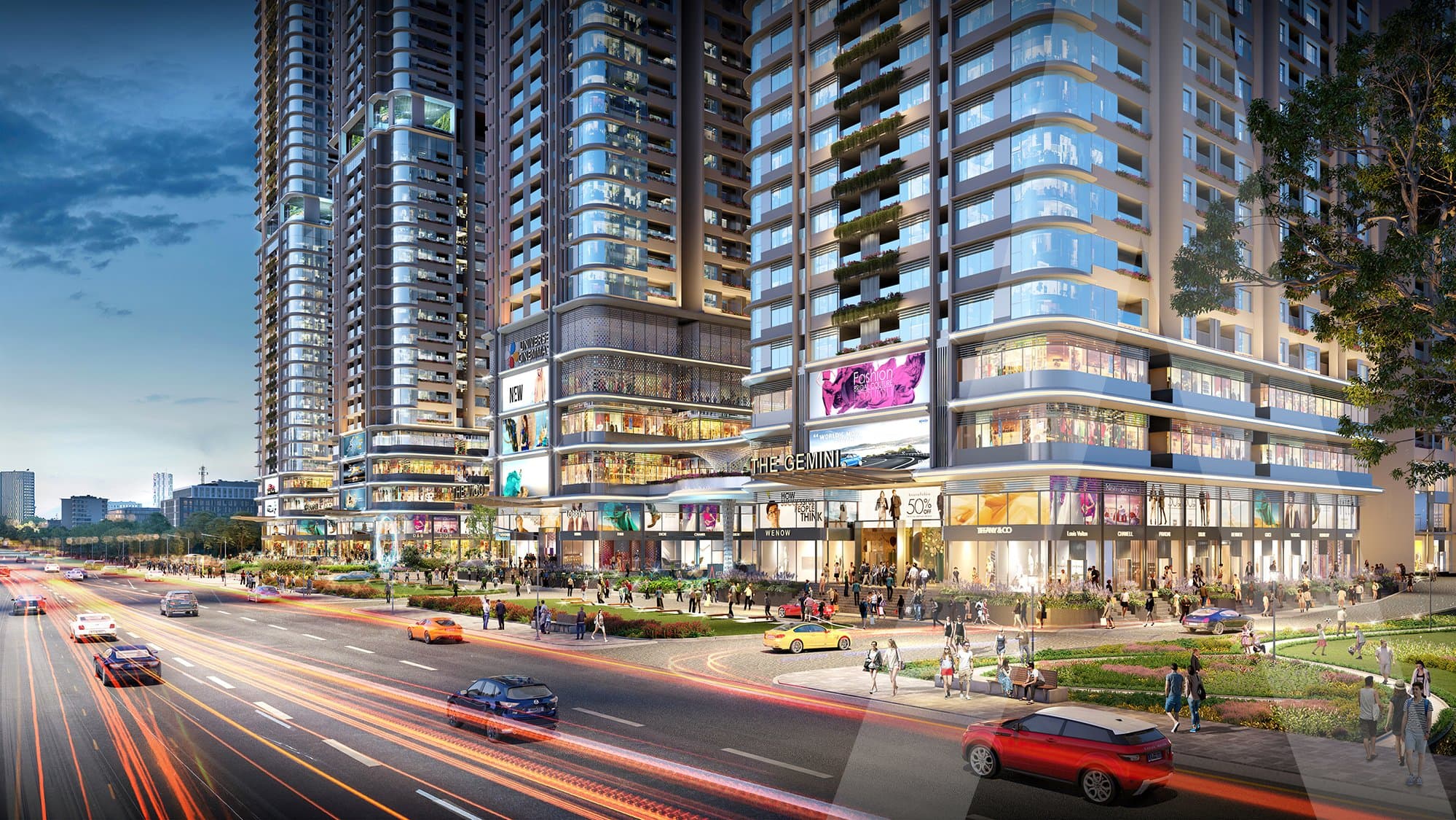 Phối cảnh dự án Astral City