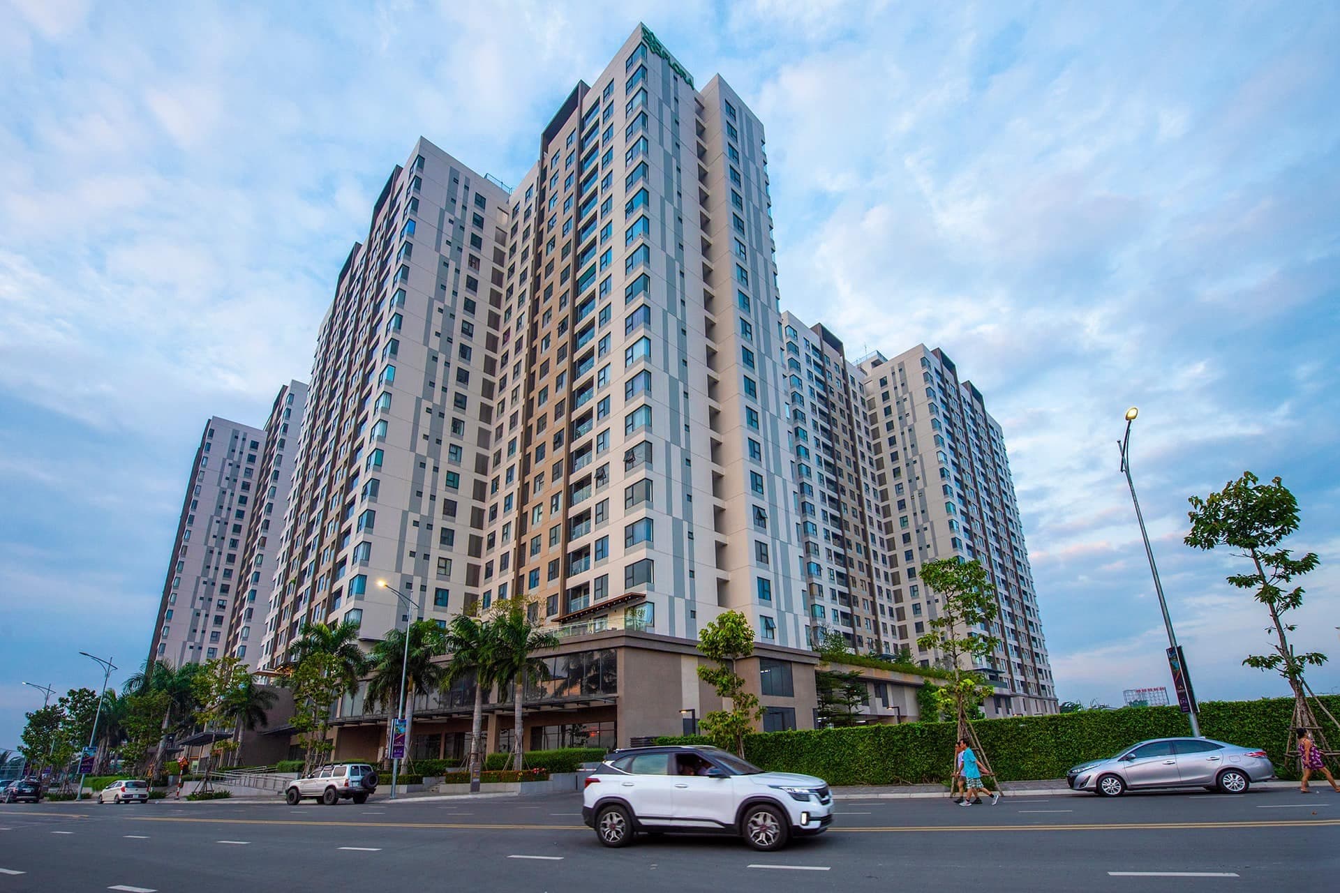 Mặt tiền dự án Akari City