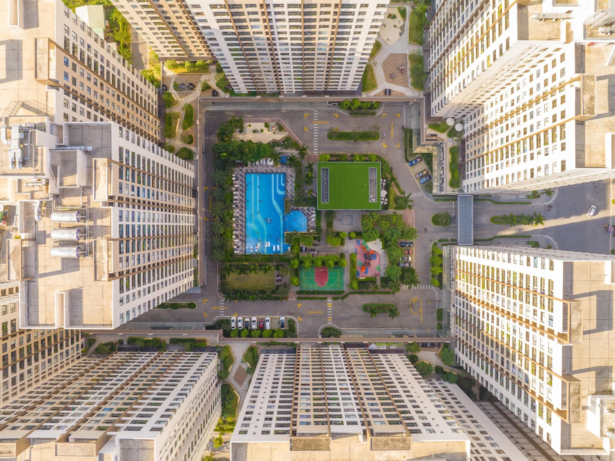Dự án Akari City nhìn từ trên cao