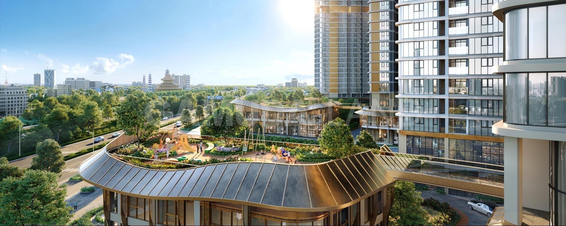 Phối cảnh dự án Eaton Park