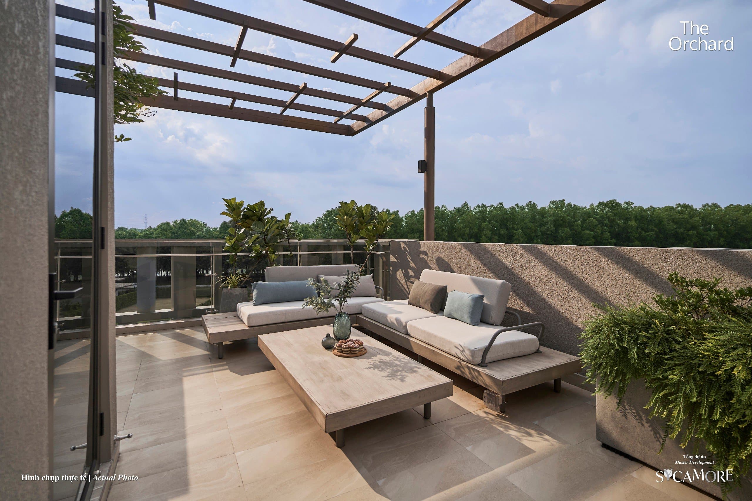 Hình thực tế nhà mẫu Sycamore
